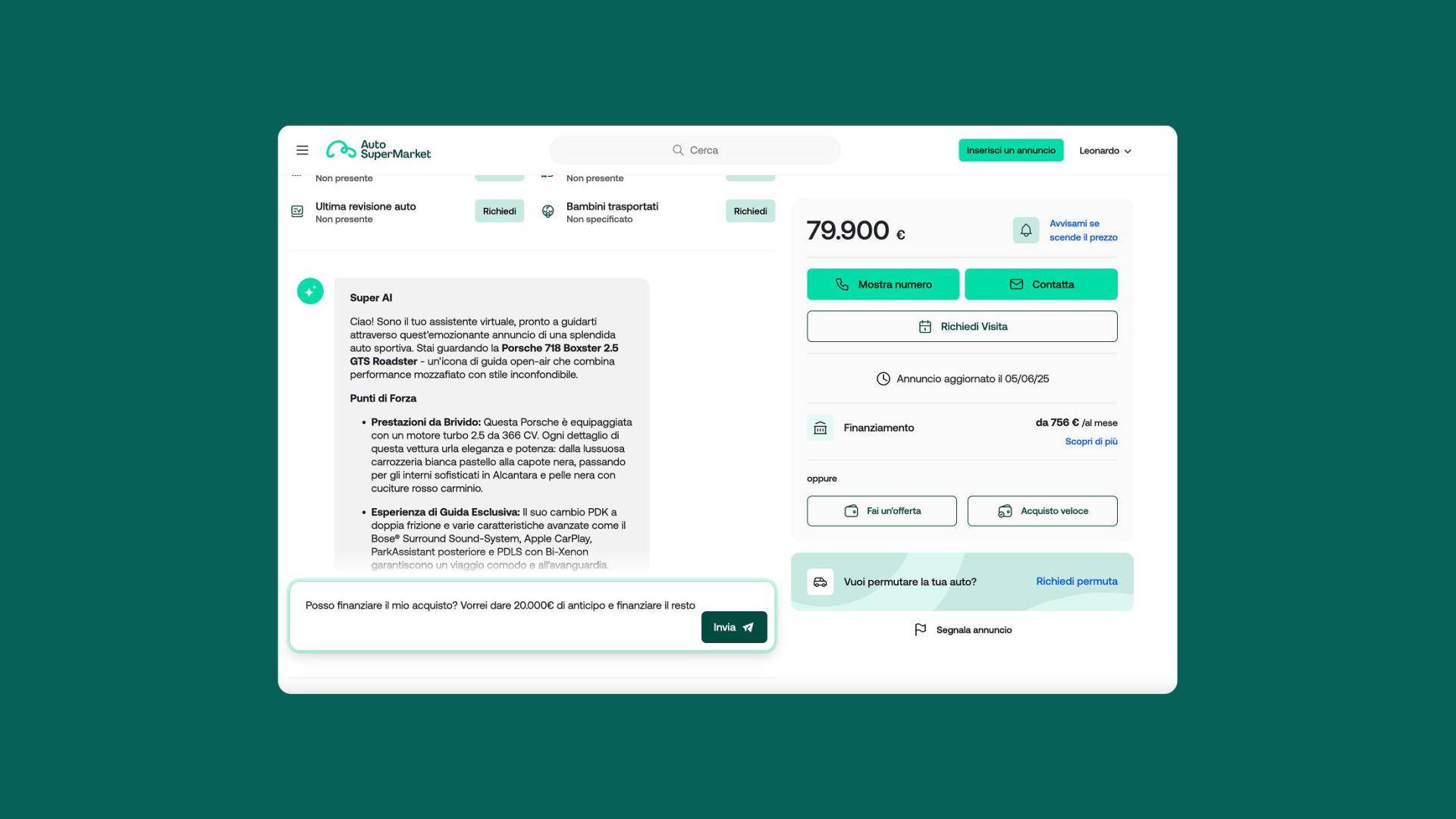 Chatbot AI AutoSuperMarket Chatbot AI AutoSuperMarket