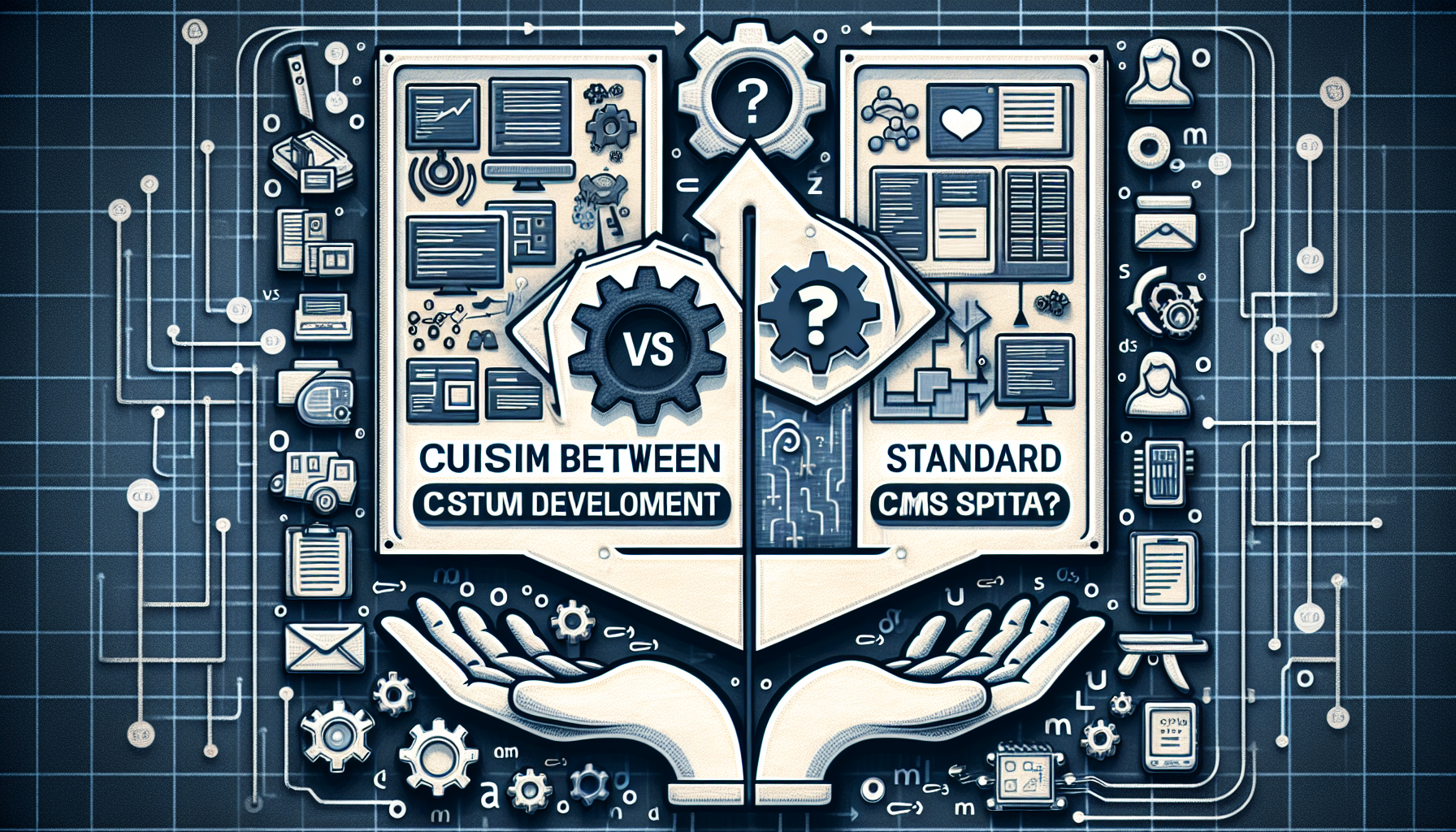 Scelta tra sviluppo su misura e cms standard: qual è la soluzione ideale per il tuo business?